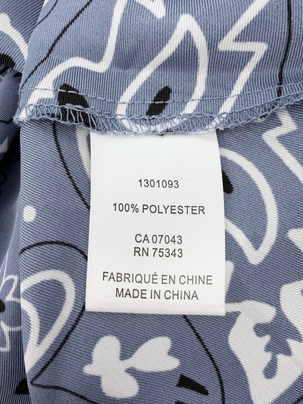 Caroline Constas Blue Paisley Print Twist Front Satin Maxi Dress - Picture 14 of 15